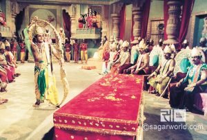 Shri Ram breaks the bow of Shiva and married to Sita