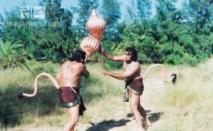 Bali and Sugreev are fighting with each other