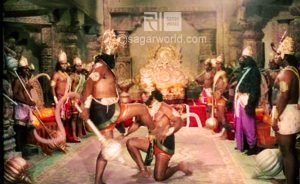 Baali kicks Sugreev out from his kingdom