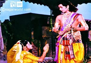 Krishna took leaves from Radha in her dreams