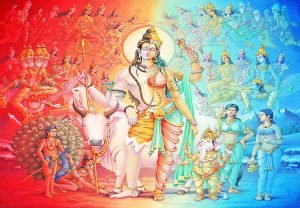 “Ardhanarishwar” (“The Lord Who is Half Female”)